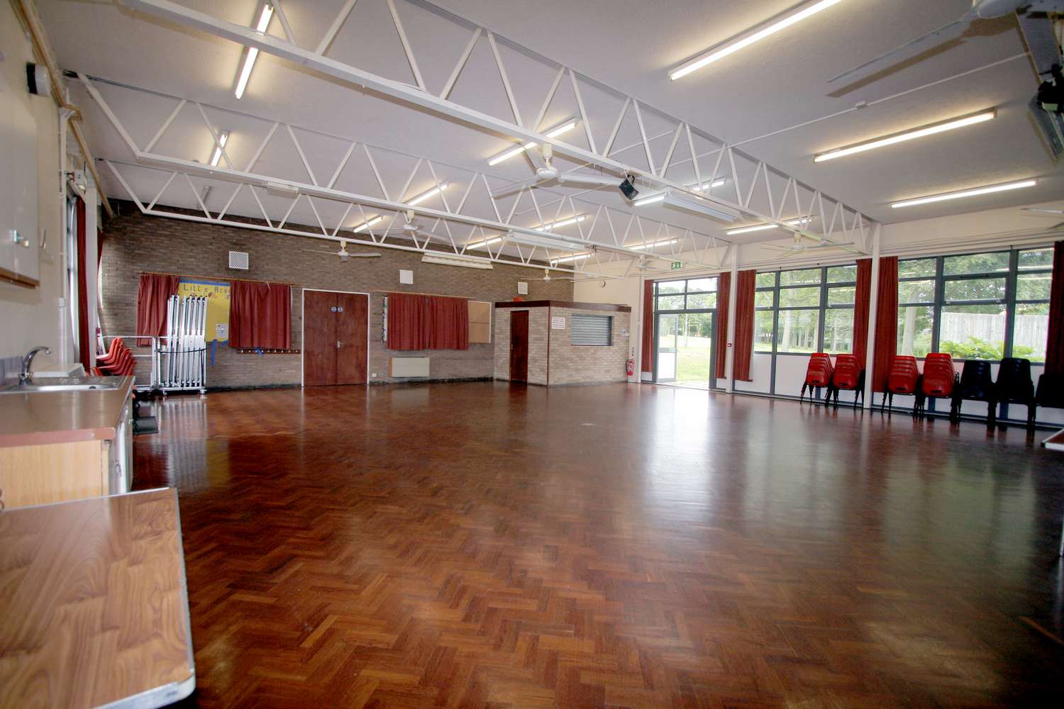 Bedwell community centre main hall